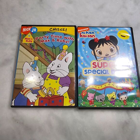 Nickelodeon Nick Jr. DVD Lot of 2 Ni Hao Kai-Lan DVDs - Special Days, Party Time - Picture 1 of 9